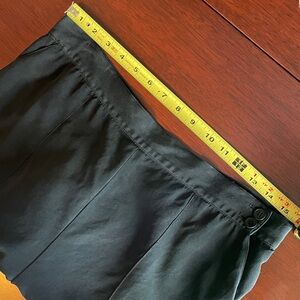 Silk Black Trousers with pockets